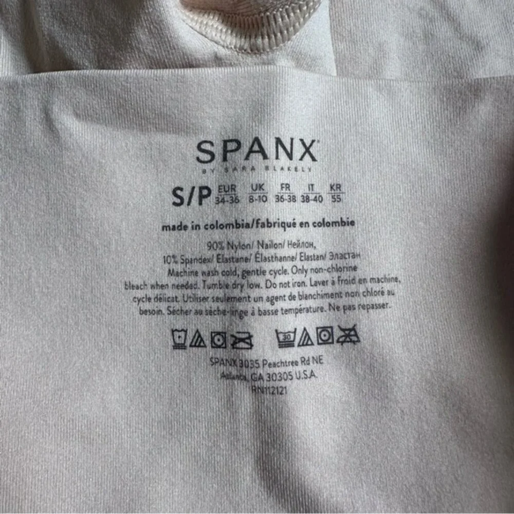 SPANX By Sara Blakely | Nude Shapewear Mid-Thigh Short- 10149R | Size Small